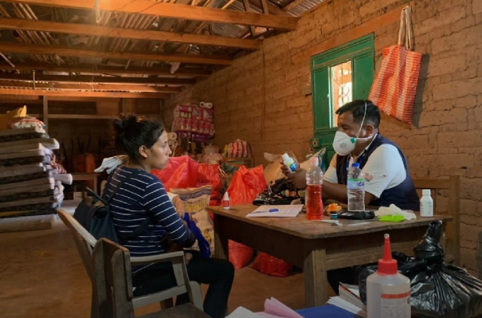 Salud atiende a refugiados mexicanos en Huehuetenango