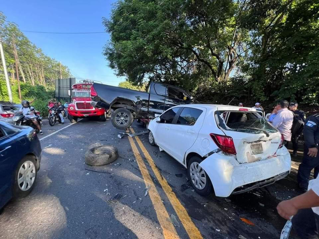 accidente en Cuyotenango, Suchitepéquez