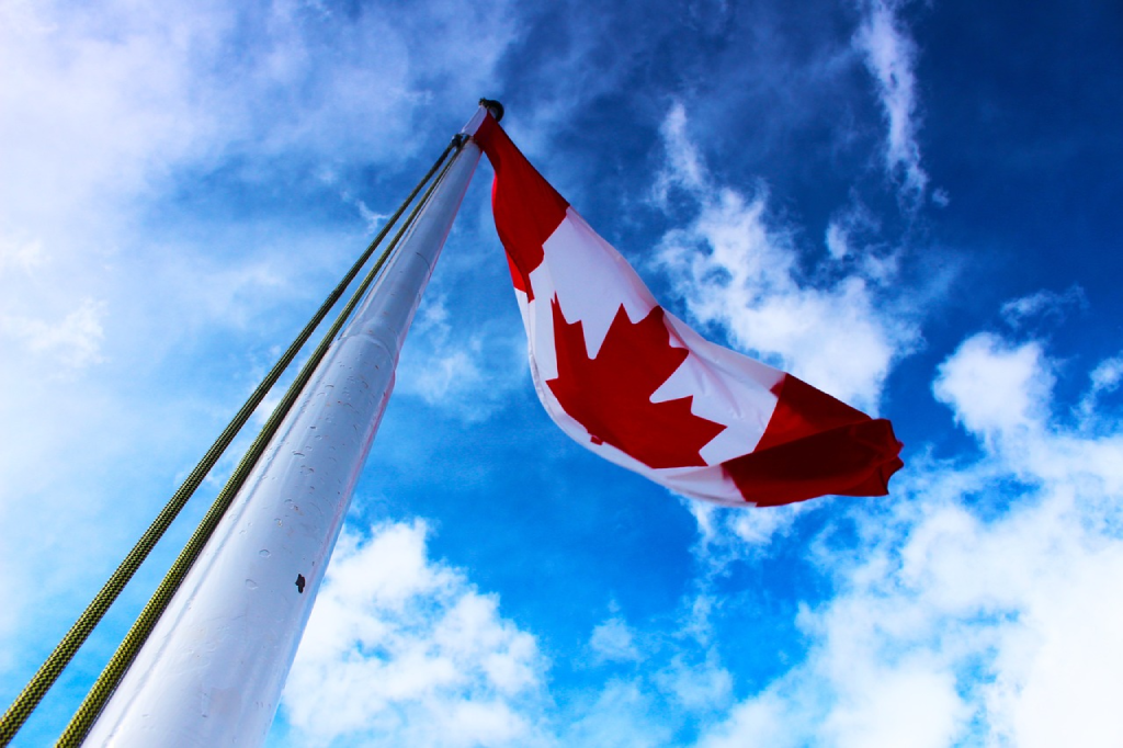 Bandera de Canadá