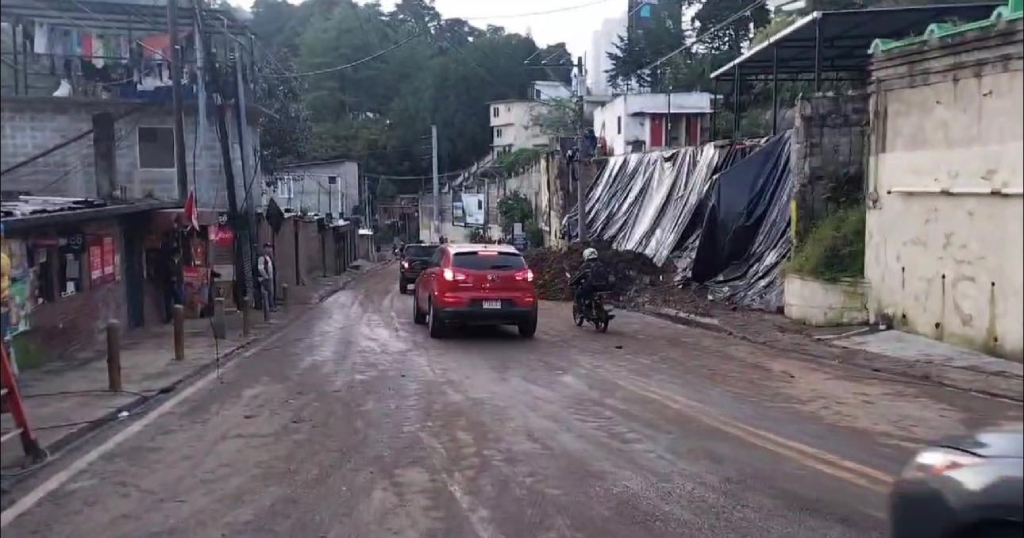 dos carriles habilitados en ruta Muxbal