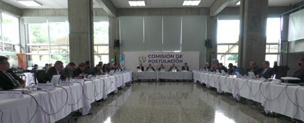 reunión de comisión de postulación para elección de magistrados de CSJ