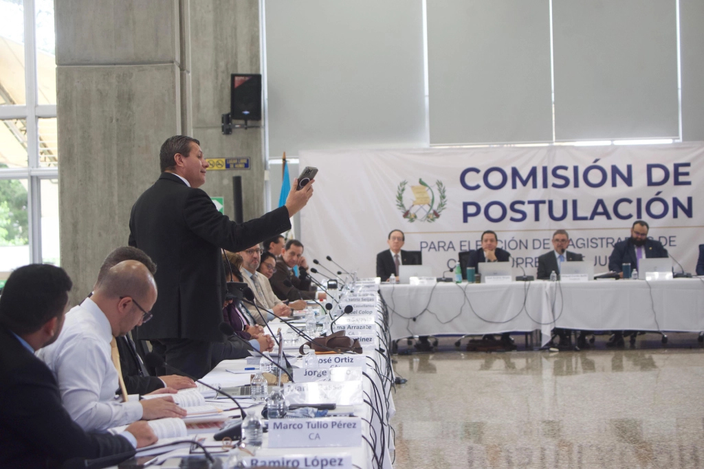 segunda reunión de la comisión de postulación para magistrados de CSJ