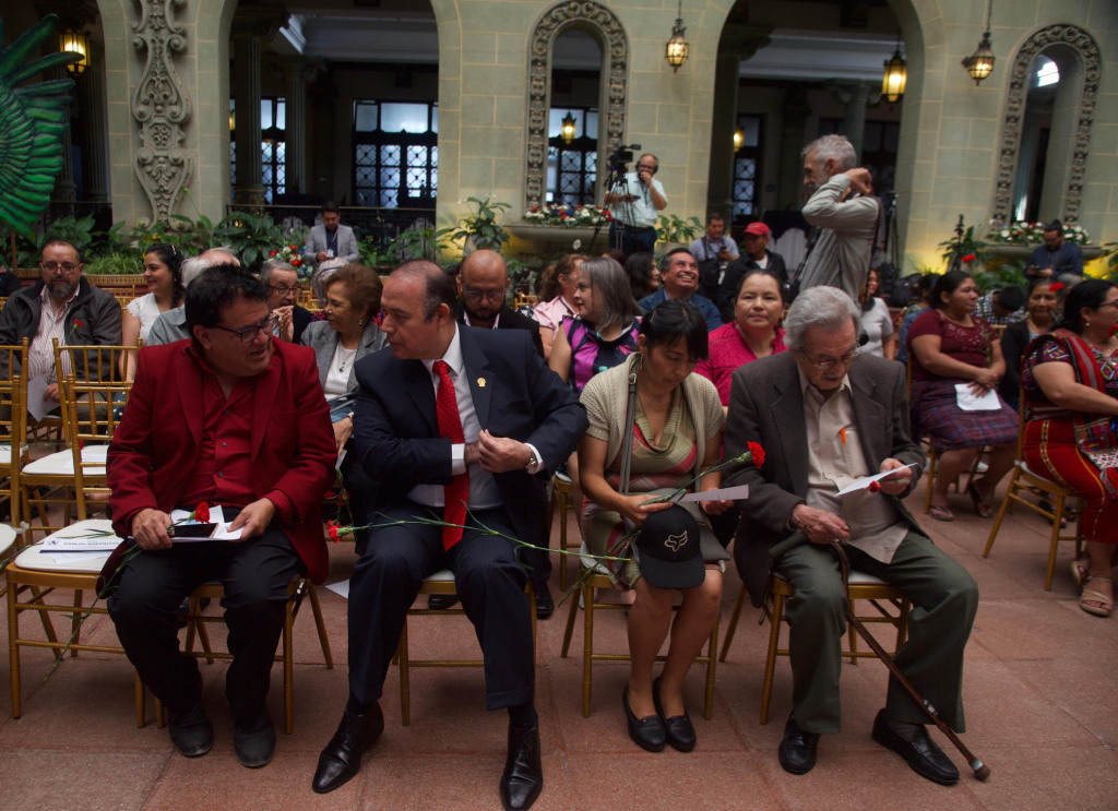 ceremonia por el Día Internacional Contra la Desapariciones Forzadas