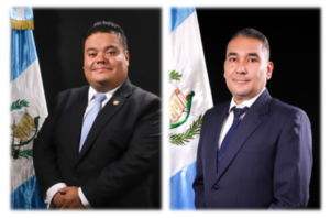 diputados Allan Rodríguez y Luis Aguirre