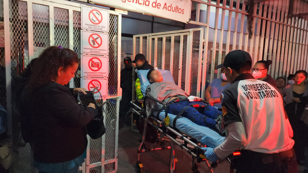 hombre herido por ataque en zona 1