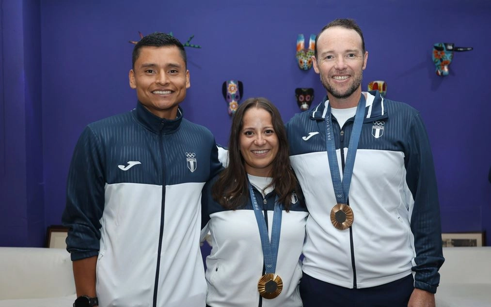 Bienvenida Olímpica, medallistas olímpicos