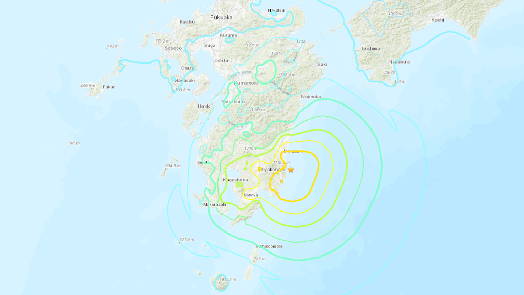 Sismo en Japón, agosto 2024