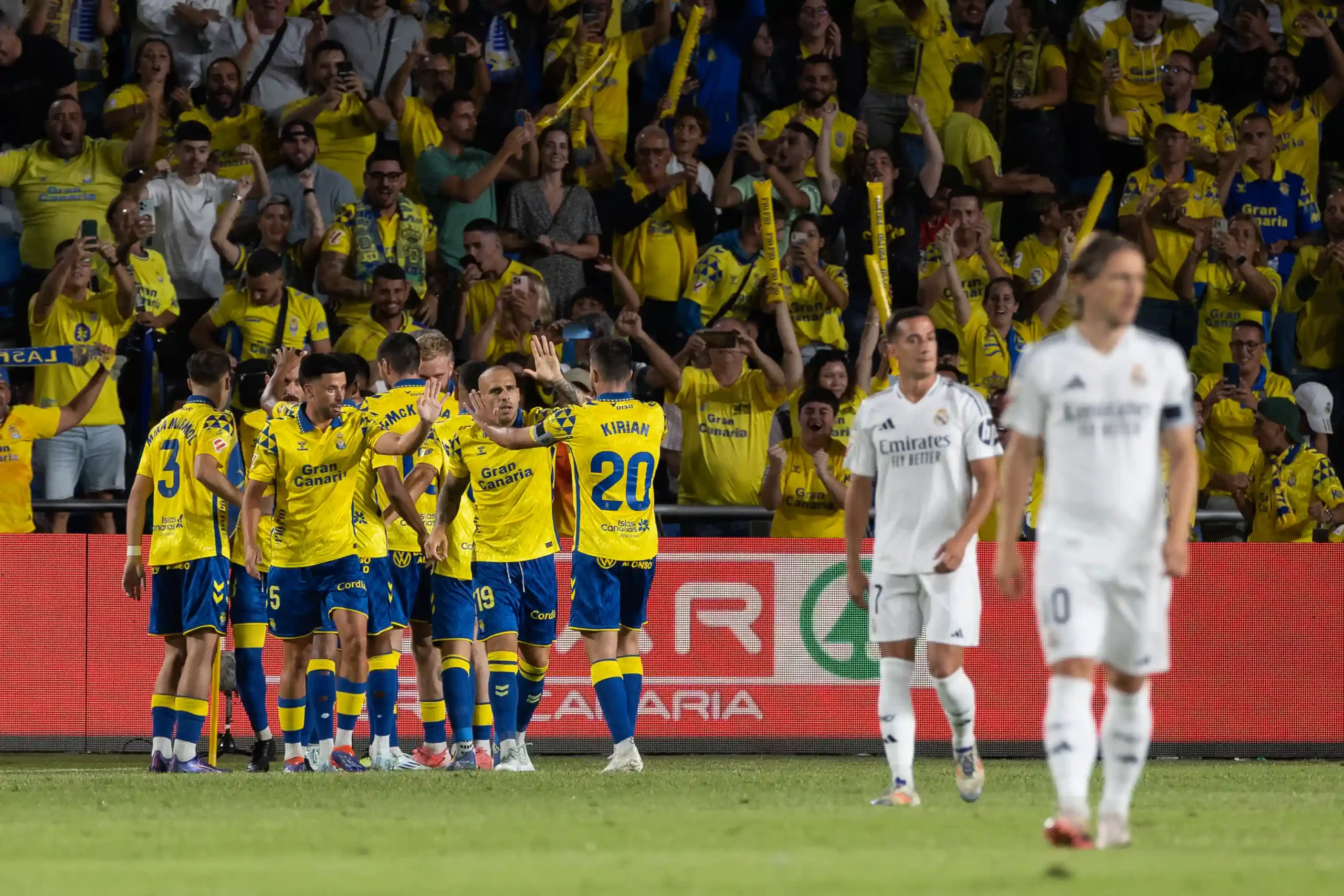 Las Palmas ante Real Madrid