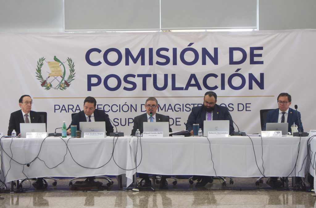 segunda reunión de la comisión de postulación para magistrados de CSJ