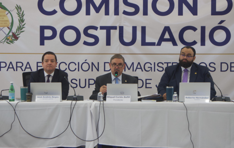 segunda reunión de la comisión de postulación para magistrados de CSJ