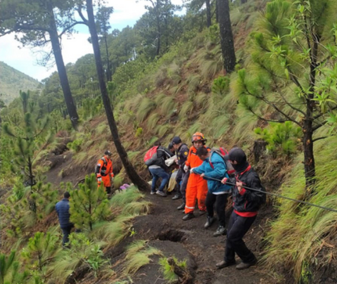 turista de India fallecida en volcán de Guatemala