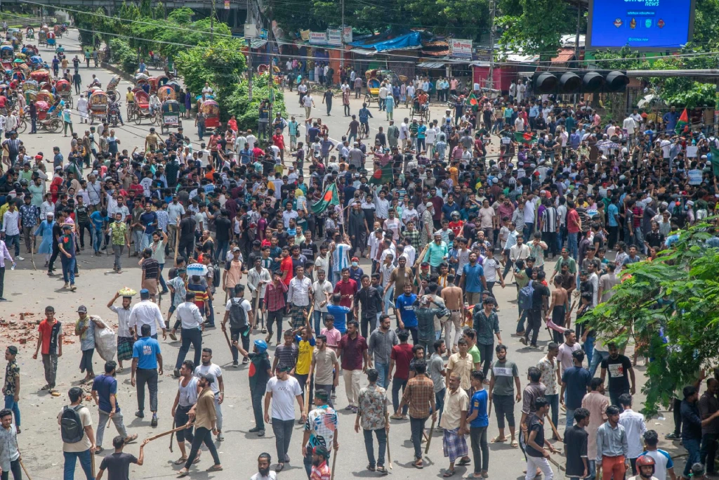 Protestas en Bangladés