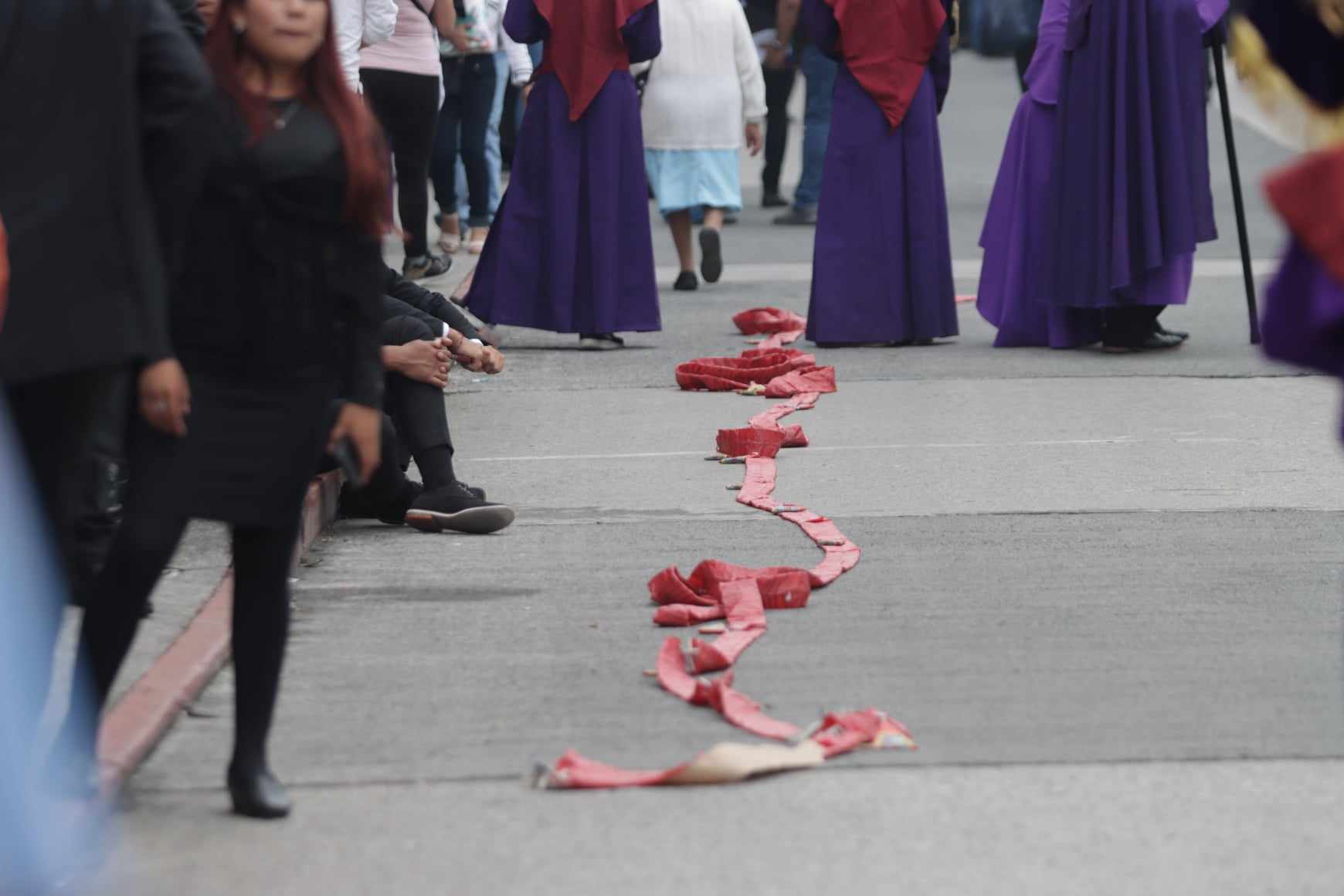 Procesión de Jesús Nazareno de las Tres Potencias por aniversario número 100 de la hermandad (14)