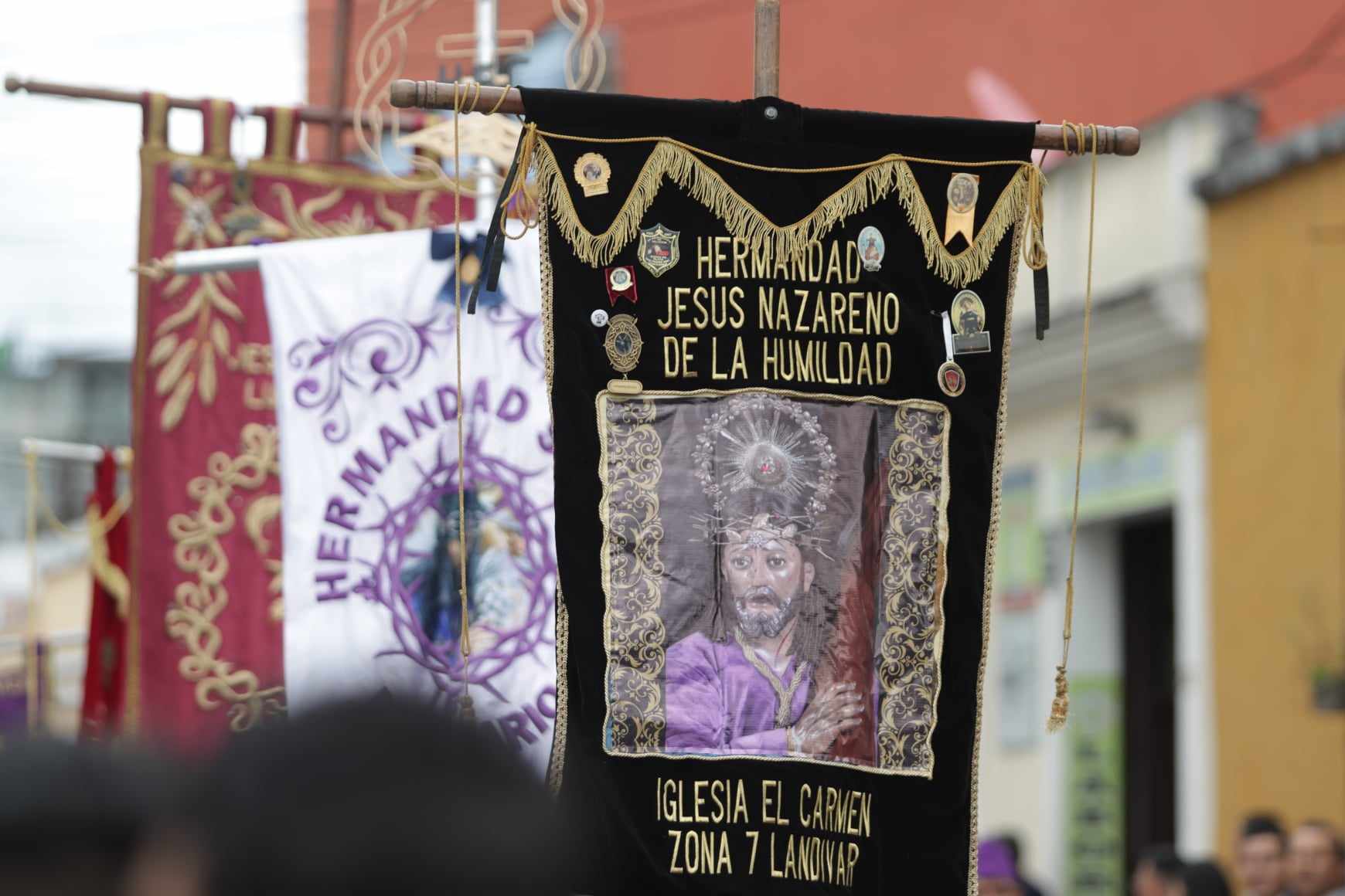 Procesión de Jesús Nazareno de las Tres Potencias por aniversario número 100 de la hermandad (23)