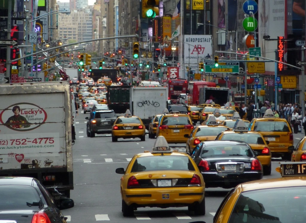 Calles de Nueva York, EE. UU.