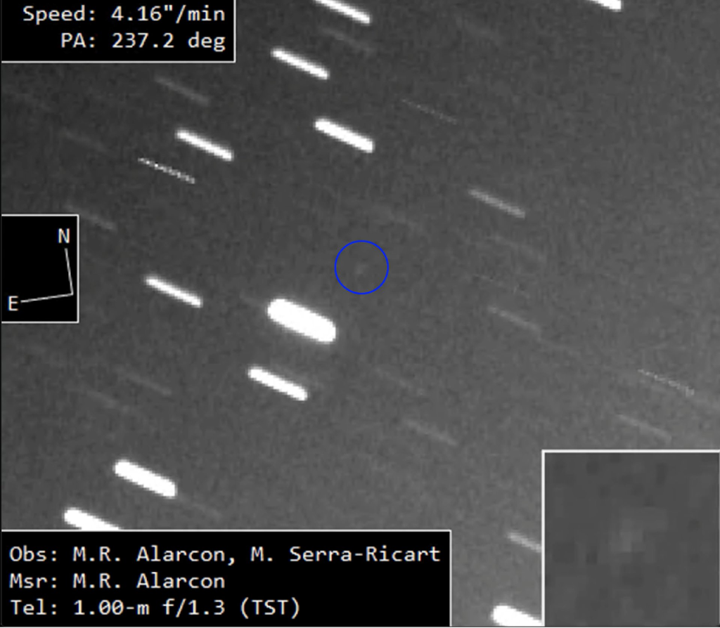 Descubren nuevo asteroide 2024 NP2, cercano a la Tierra