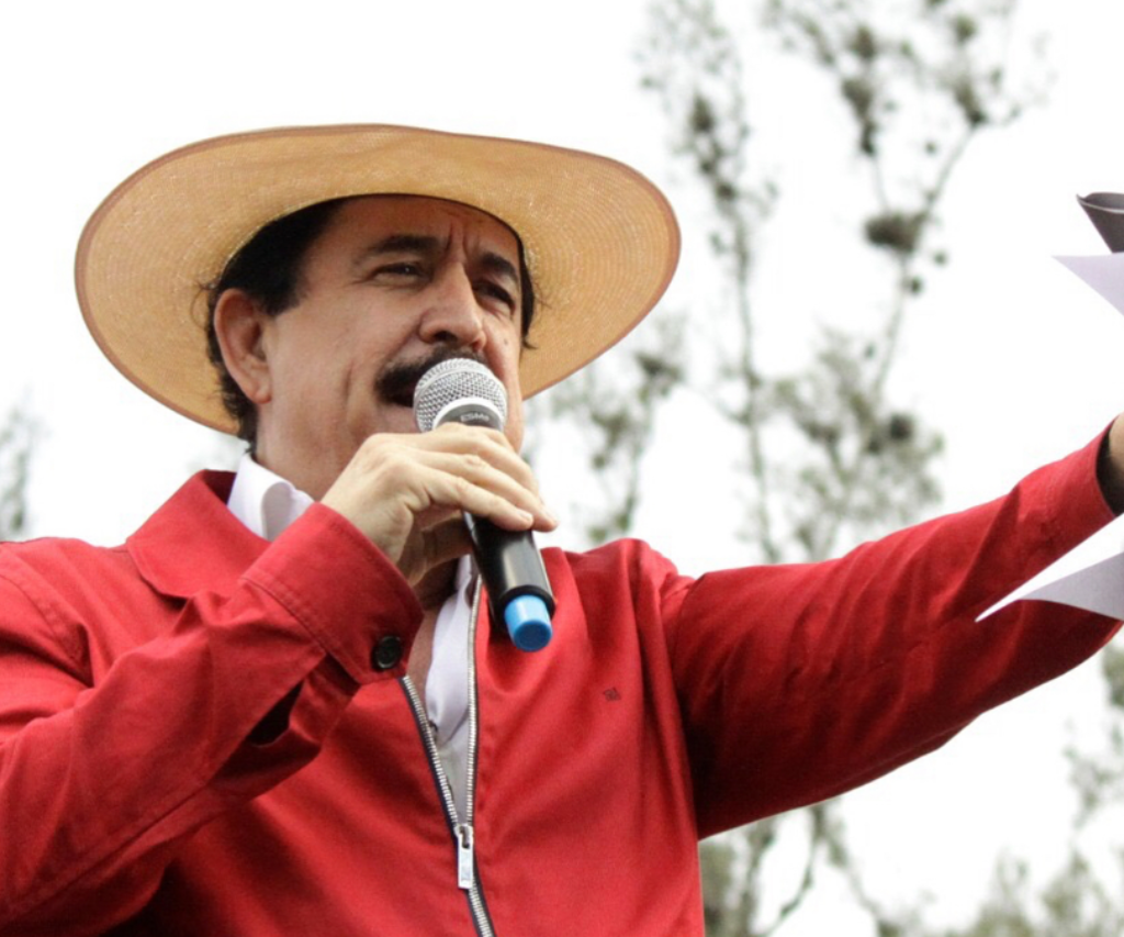 Manuel Zelaya, expresidente de Honduras