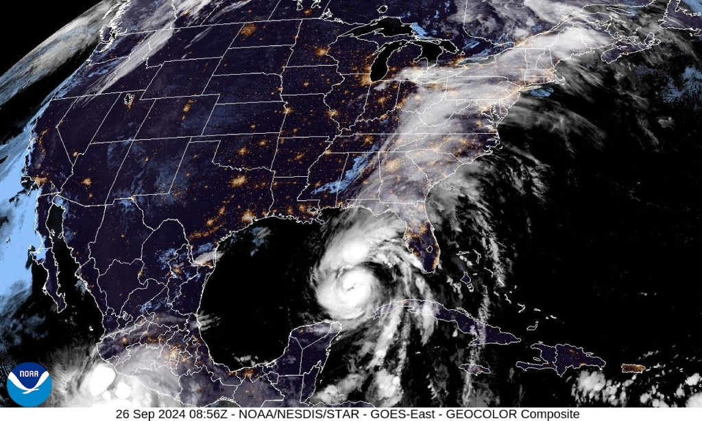 Huracán Helene rumbo a Florida