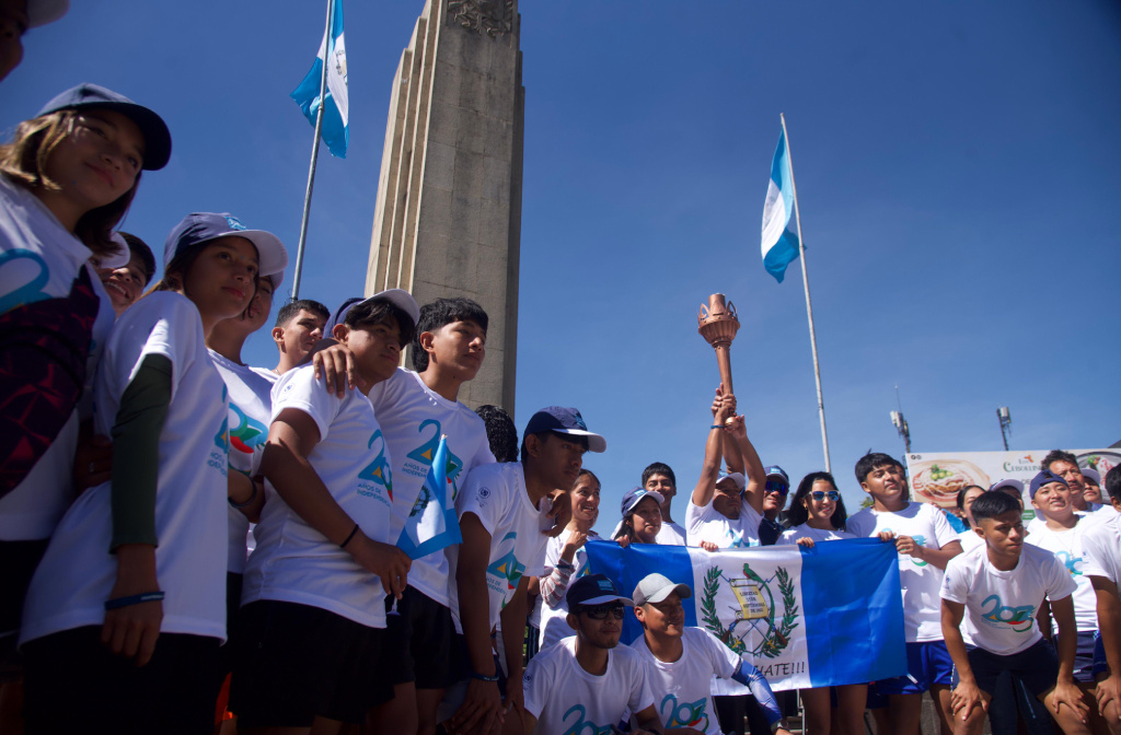 Antorcha recorre Centroamérica para conmemorar 203 años de Independencia