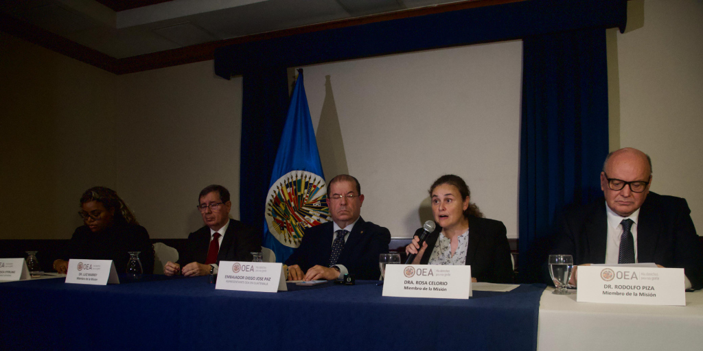 Misión de Observación de OEA sobre Renovación de Cortes presenta informe preliminar - septiembre 2024