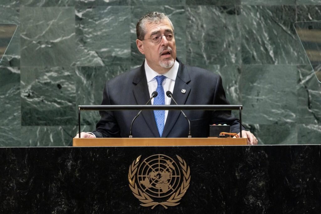 El presidente de Guatemala, Bernardo Arévalo, en Asamblea General de Naciones Unidas - ONU