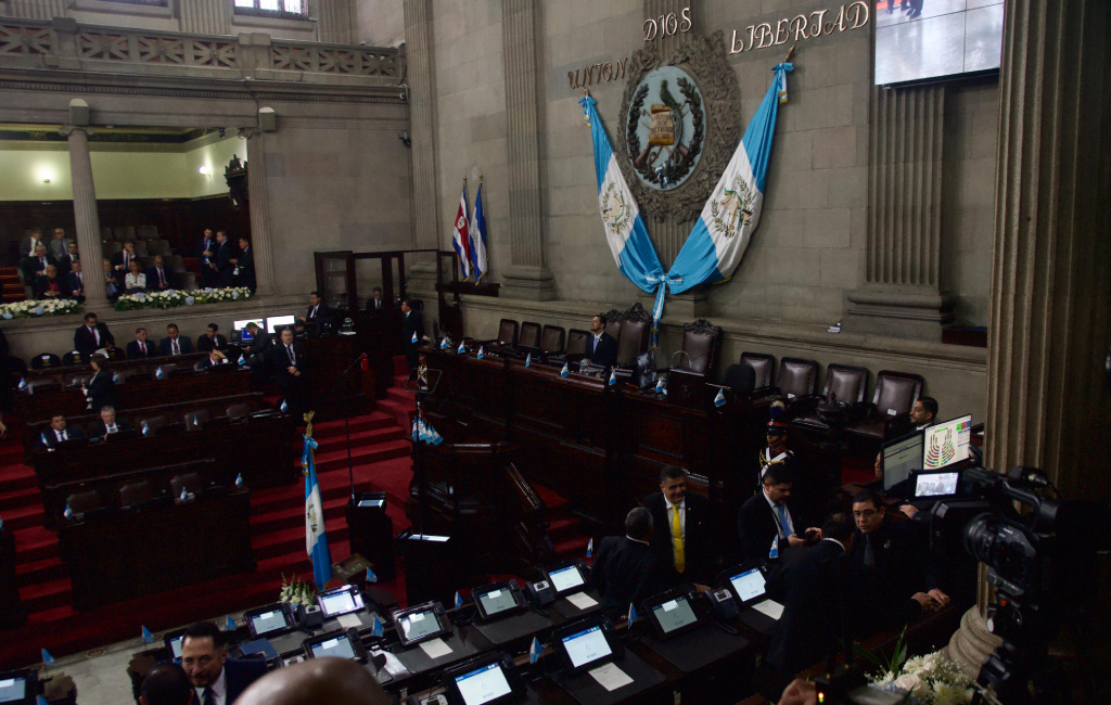 sesión solemne en el Congreso por 203 años de Independencia de Guatemala