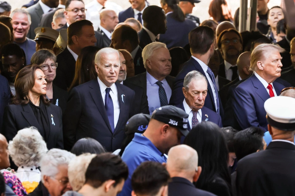 Tras debate, Harris y Trump se reencuentran en homenaje a víctimas del 11-S