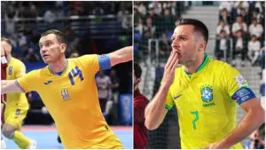 Ucrania ante Brasil en semifinales del Mundial de Futsal