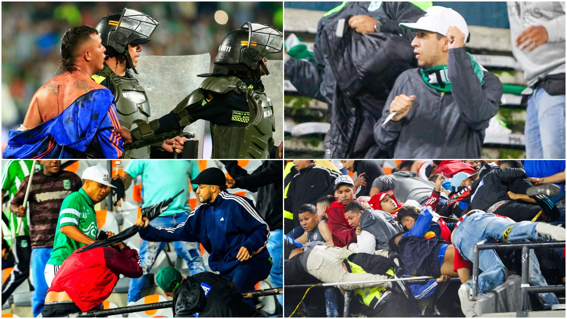 Violencia futbol de Colombia