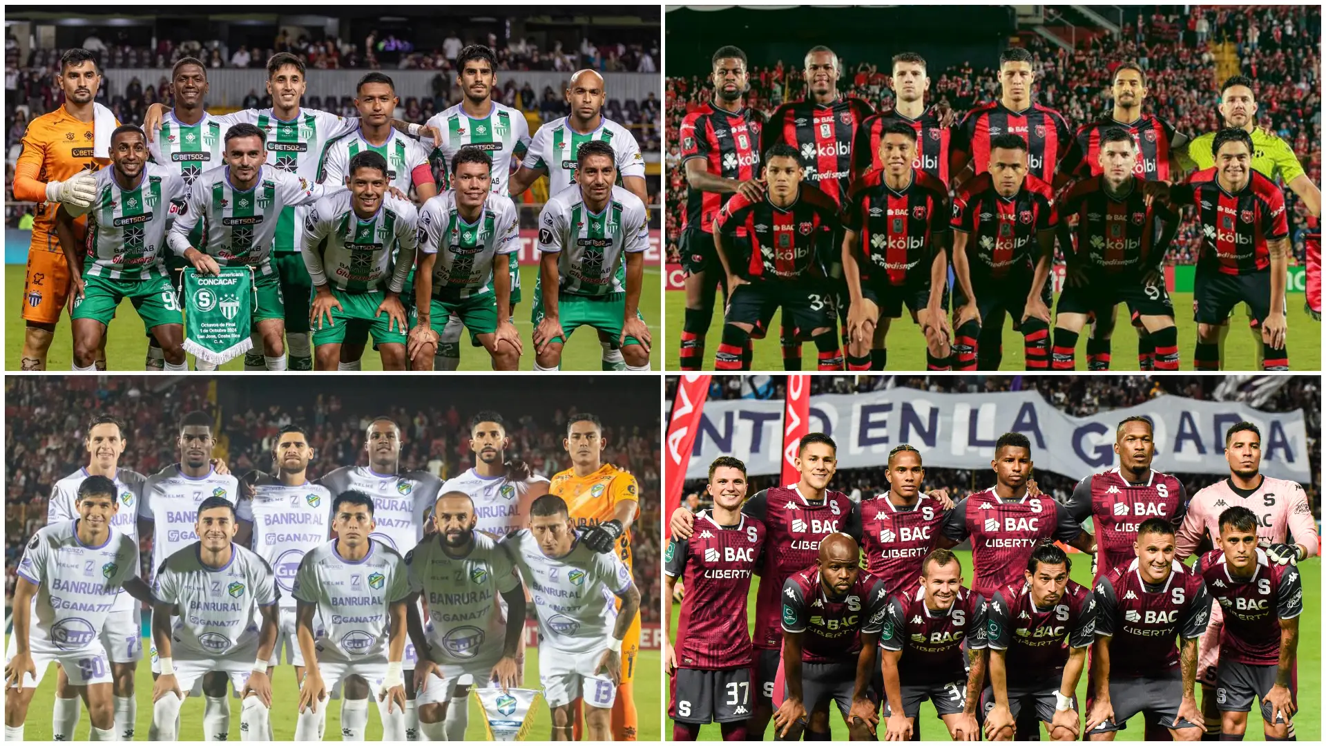 Calendario semifinales Copa Centroamericana 2024