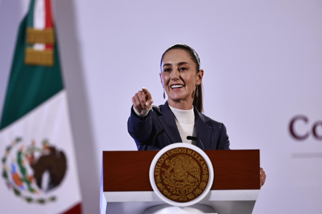 Claudia Sheinbaum, en conferencia de prensa