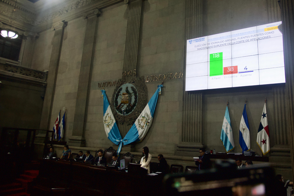 Congreso concluye elección de magistrados de Corte de Apelaciones