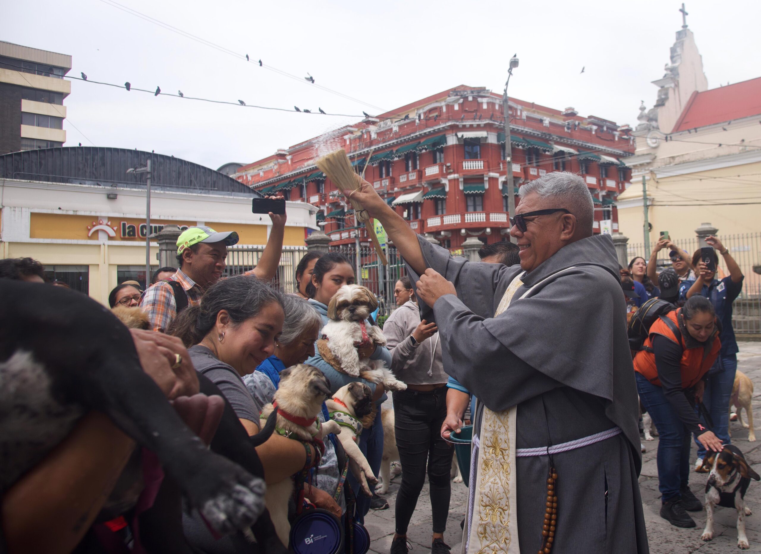 Bendicen a mascotas en el Día de San Francisco de Asís