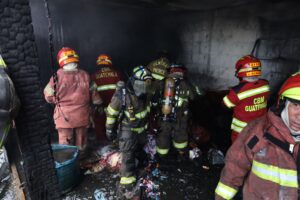 incendio en vivienda de zona 11