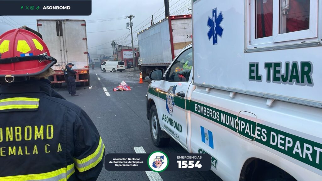 muere motorista por accidente en ruta Interamericana