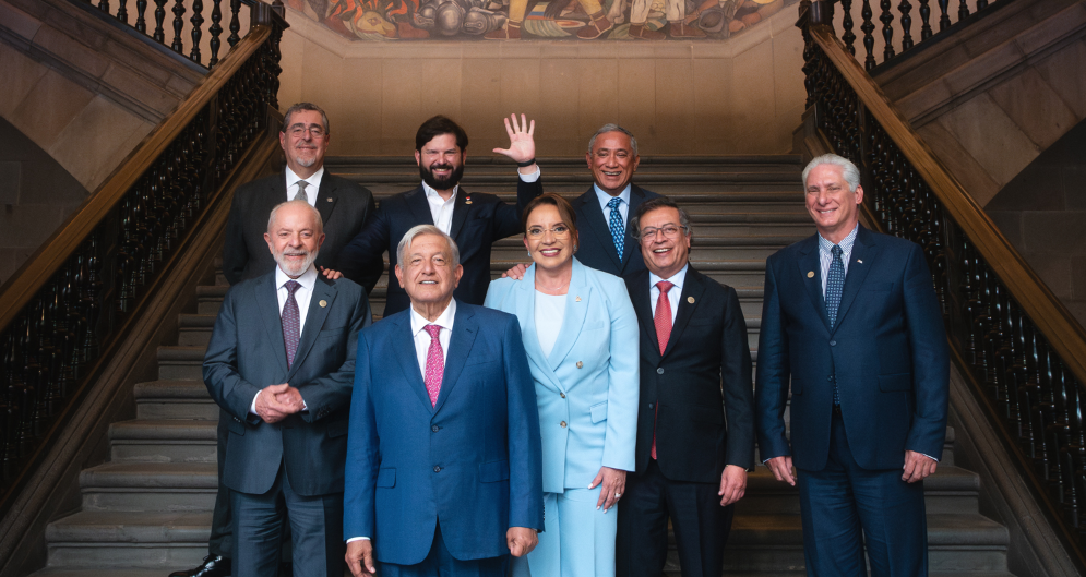 Presidente de Guatemala, Bernardo Arévalo, se reúne con su homólogo de México, Andrés Manuel López Obrador