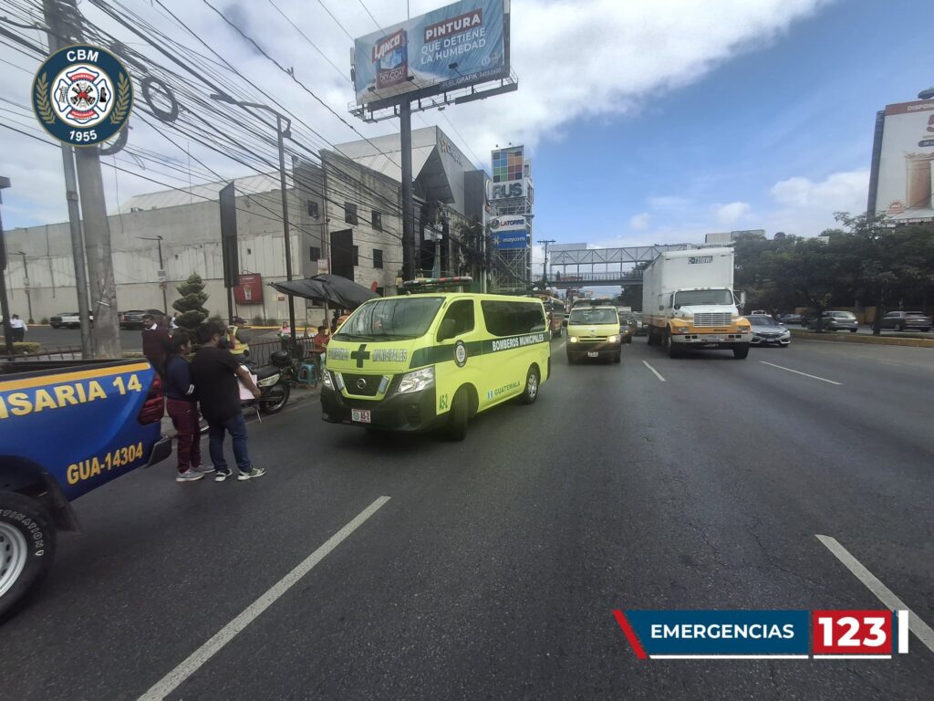 asalto a bus en calzada Roosevelt