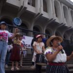 Protesta de la Coordinadora 25 de Noviembre para exigir justicia para las mujeres