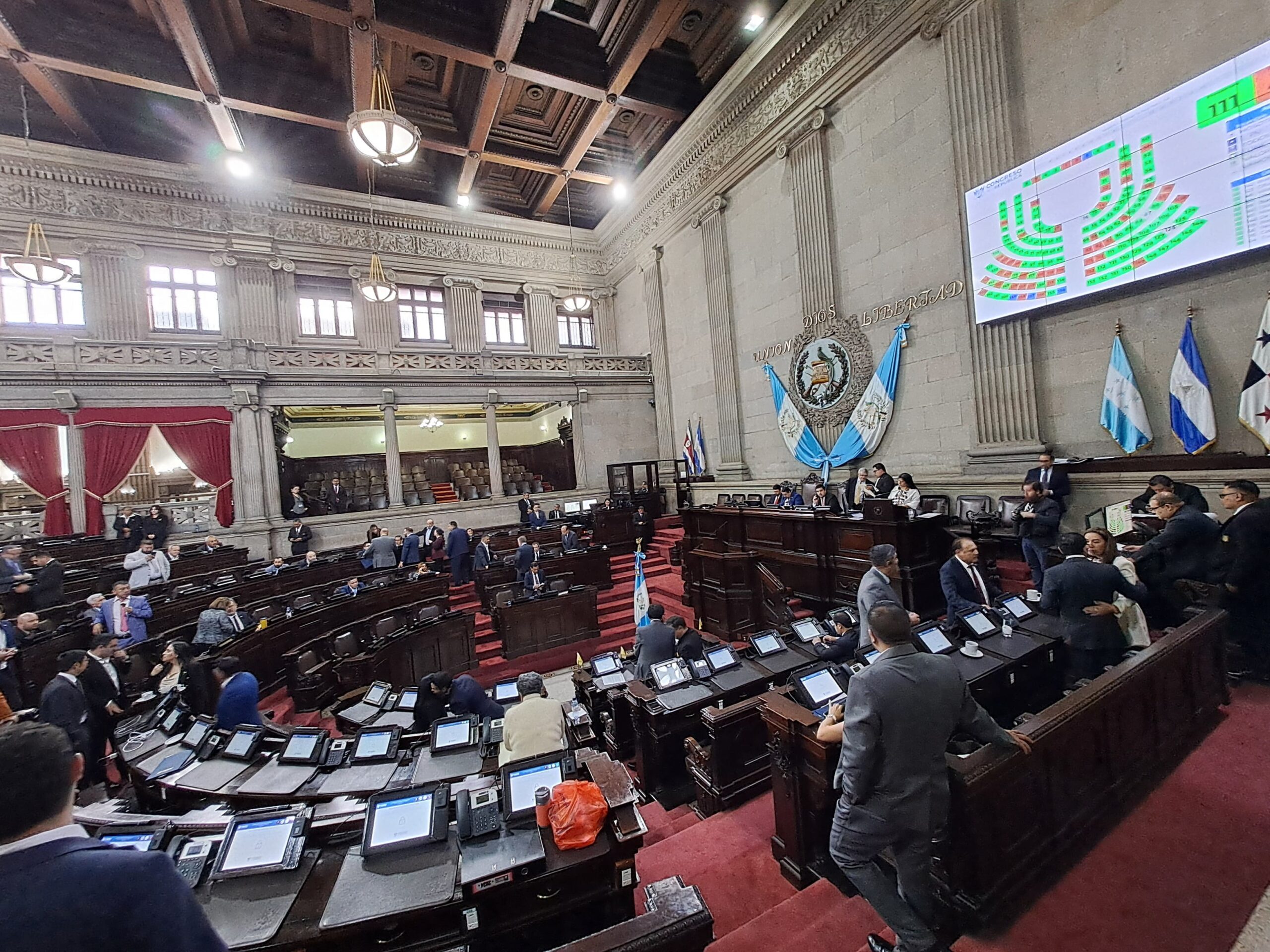 Diputados en sesión del Congreso del 27 de noviembre 2024 donde se abordó el Presupuesto 2025