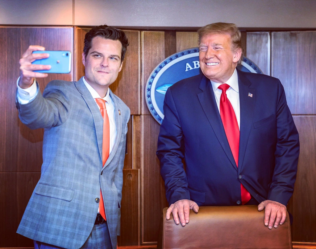 Matt Gaetz y Donald Trump