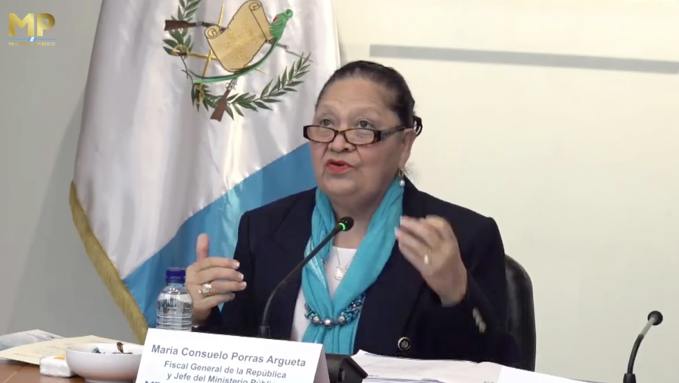 fiscal general Consuelo porras