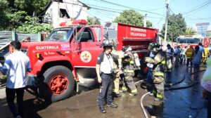 Dos menores mueren tras incendio en Escuintla