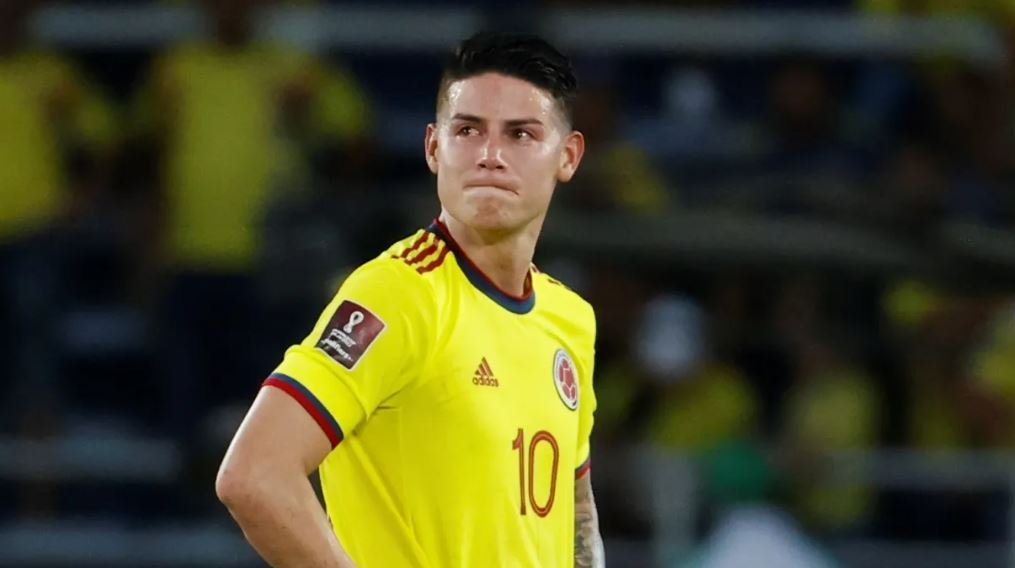 James Rodríguez de Colombia