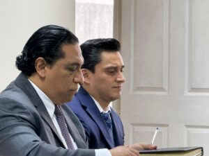 Jorge Santos, subdirector de Informática del TSE, comparece a audiencia por caso Semilla