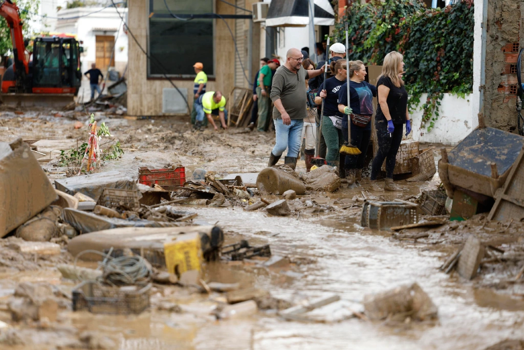 Temporal e inundaciones en España