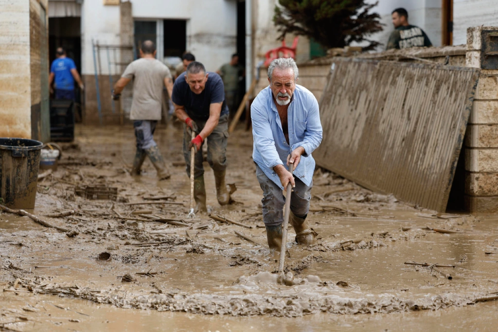 Temporal e inundaciones en España