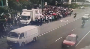 Manifestación del magisterio recorre la capital