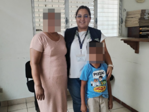 PGN rescata a niño víctima de maltrato en Quetzaltenango