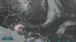 Se forma la tormenta tropical Sara