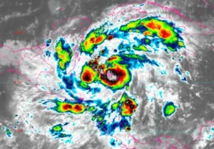 Tormenta tropical Sara sobre Centroamérica